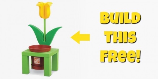 Kids Can Build a FREE Flower Planter @ Home Depot