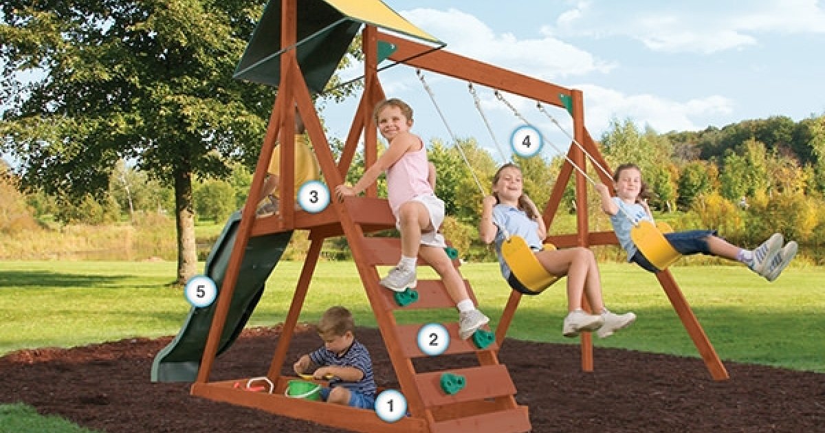 Big Backyard Sunview Wooden Play Centre 399.99 Canadian Tire