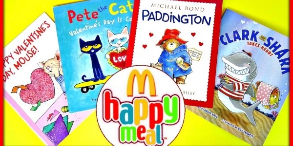 McDonalds Happy Meals Now With Books Or Toys