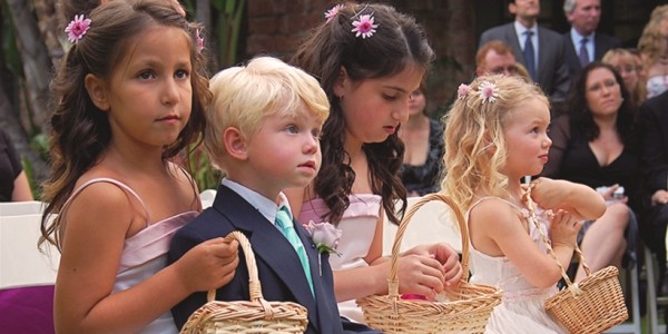 Do kids and weddings mix?