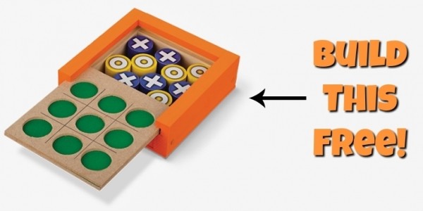 Kids Can Build a Free Tic Tac Toe Game @ Home Depot