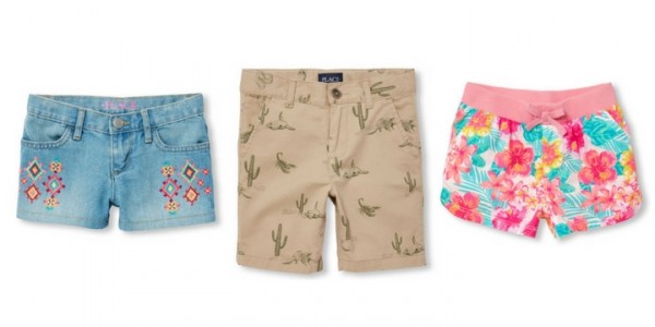Kids' Shorts from $3.60 @ The Children's Place