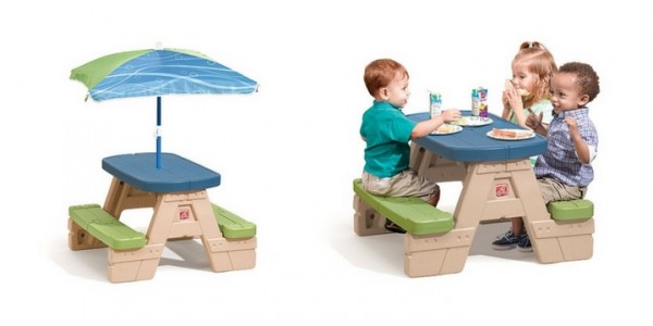 Step2 Picnic Table with Umbrella $39.97