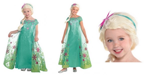 Frozen Fever Elsa Costume $5 @ Party City