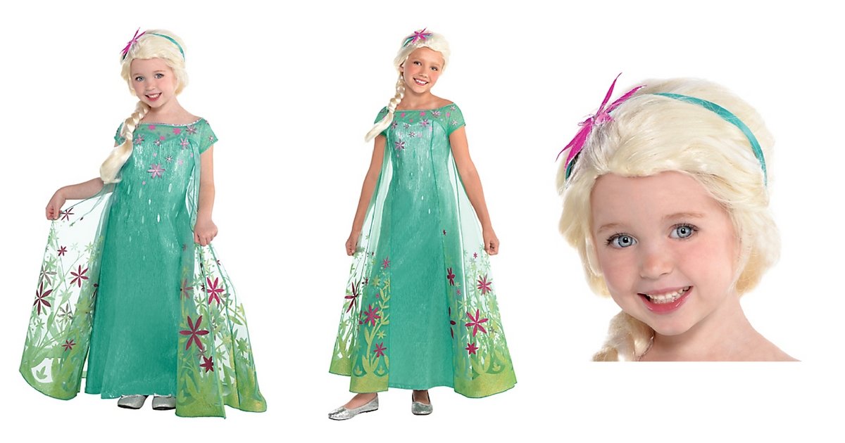 Frozen Fever Elsa Costume 5 Party City
