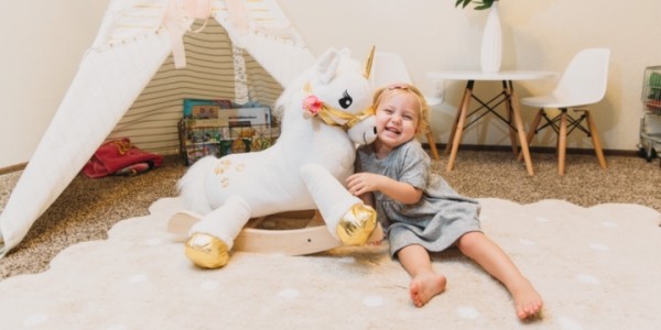Rockabye Angel the Unicorn Rocker $119.99 Shipped
