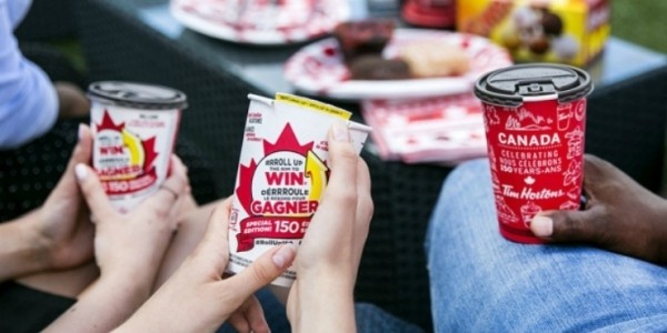 Canada 150 Roll Up The Rim @ Tim Hortons