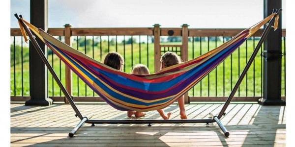 Double Hammock With Stand $99.99 Shipped @ Costco.ca