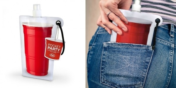 Fred & Friends Pocket Party Flat Flask $11 @ Amazon.ca