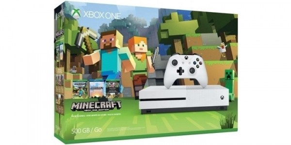 Xbox One S 500GB Minecraft Bundle $299.96 @ Amazon.ca