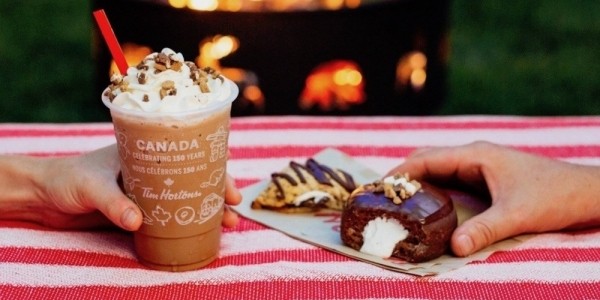New S'mores Items @ Tim Hortons
