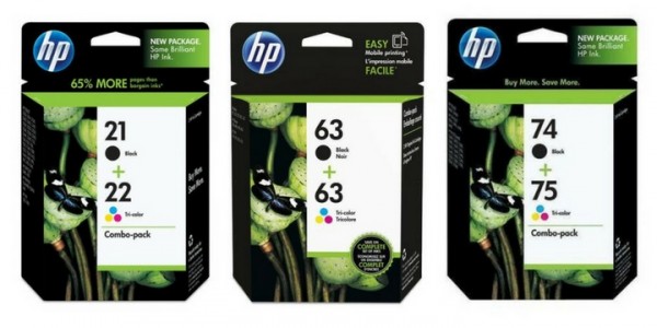 HP Ink Cartridge 2-Packs from $46.72