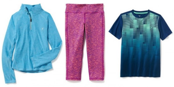 Kids' Activewear from $2.79 @ Old Navy Canada