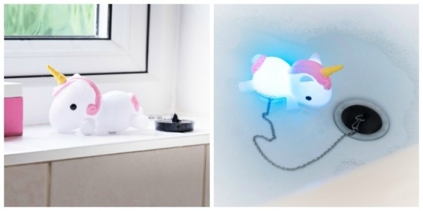 Colour Changing Unicorn Bath Plug $13 USD @ Firebox