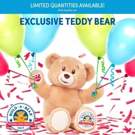 Limited Edition Build a Bear $5.50