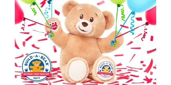 Limited Edition National Teddy Bear Day Bear $5.50 @ Build A Bear