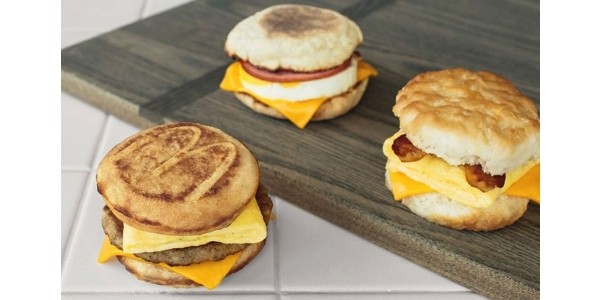 BOGO Breakfast Sandwiches @ McDonald's
