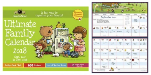 MotherWord 2018 Family Calendars Out Now