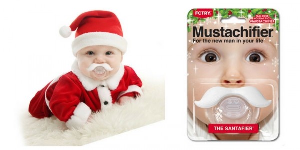 The Santafier Moustache Pacifier $11.60 @ Chapters