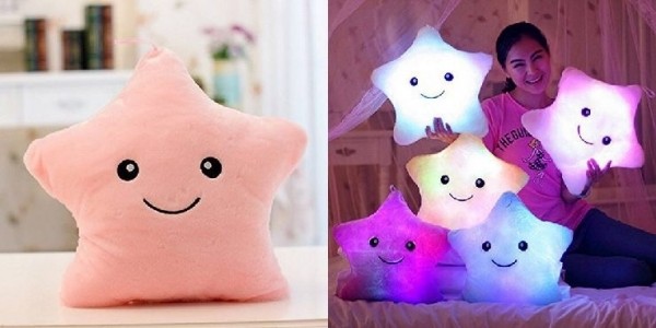 LED Lucky Star Pillows $10 @ Amazon.ca Seller