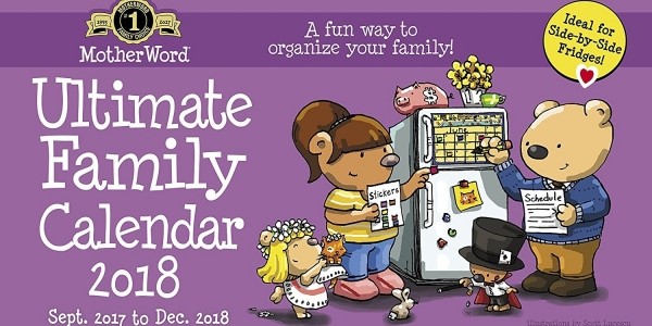 MotherWord Ultimate Family Magnetic Calendar $13.27 @ Amazon Canada