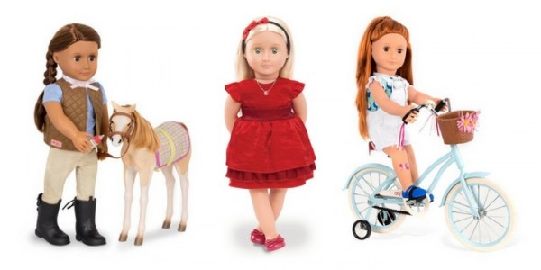 BOGO 50% off Our Generation Dolls