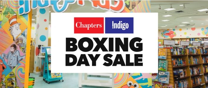 Boxing Week Sale @ Chapters!