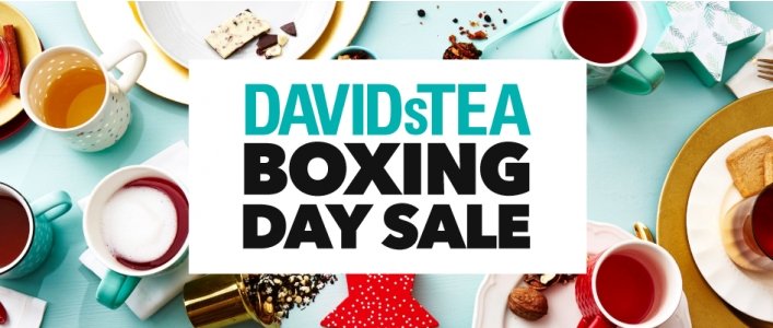 Boxing Day @ Davids Tea