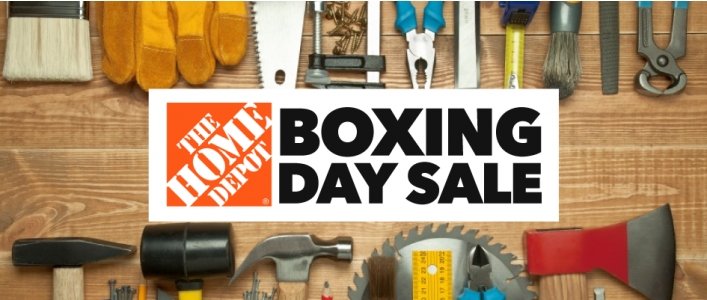 Home Depot Boxing Day Sale 2017