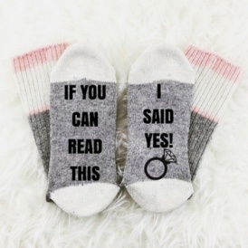 Engagement Socks $17.95
