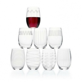 8 Mikasa Wine Glasses $29.99