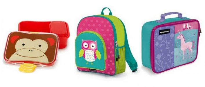 20% off Kids' Backpacks & Lunch