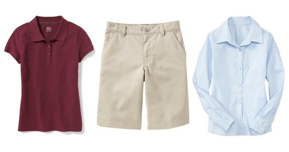 Extra 50 off Kids' School Uniforms Old Navy