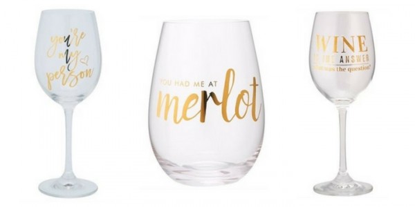 30% Off Novelty Wine Glasses @ Chapters
