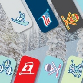 Winter Sport Mabel's Labels $15.20