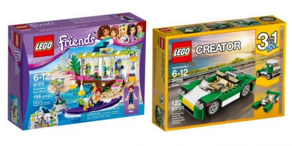 LEGO Creator & LEGO Friends Sets from $10.39