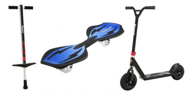 Shop Razor Scooters, Skateboards & Pogos from $47.97
