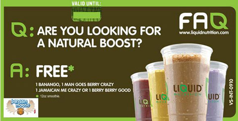 Liquid Nutrition Free Smoothie