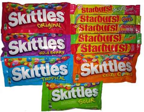 Skittles and Starburst Buy One Get One Coupons