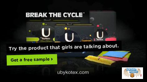 U by Kotex Samples