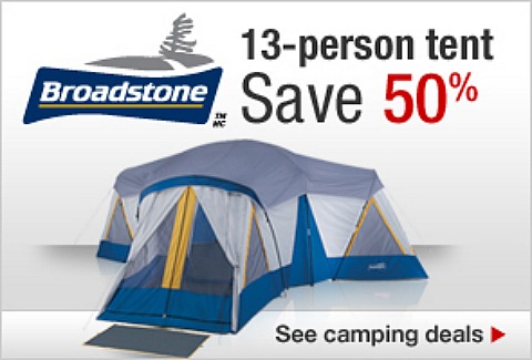 Canadian tire tent sale cheap