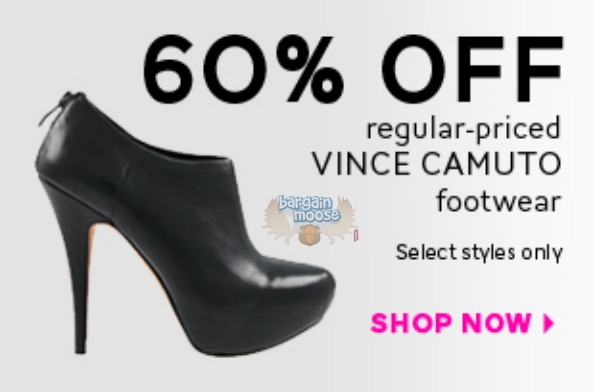 The Bay Canada: 60% Off Vince Camuto 