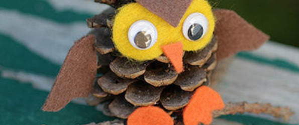 Pine-Cone-Owl-Craft