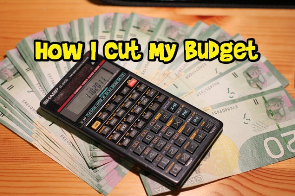 how i cut my budget