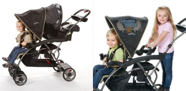 sears double stroller