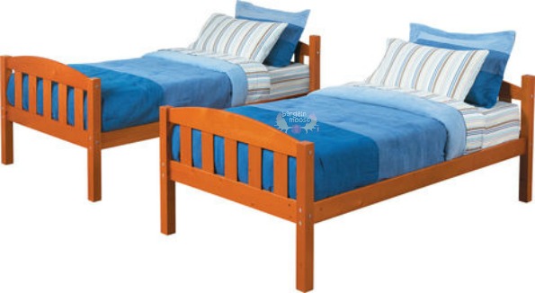 Canada Twin Pine Bunk Bed Only, Twin Pine Bed