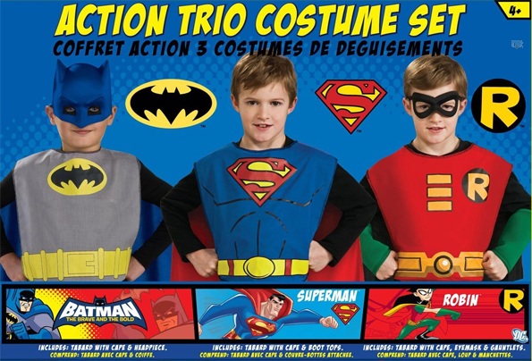 DC Costume 3 Pack