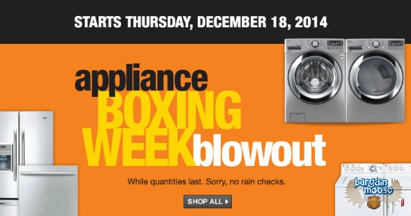 home depot boxing week