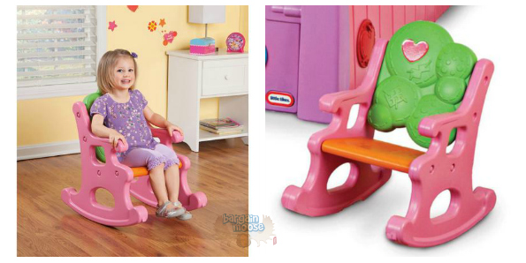 little tikes pink rocking chair