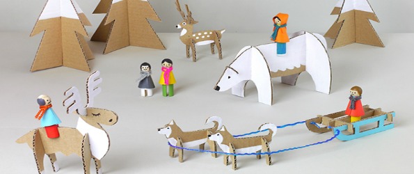 diy-winter-peg-dolls-with-cardboard-animals final 2